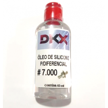 ÓLEO DE SILICONE DENSIDADE 7.000 60ml PARA DIFERENCIAL DKX PER7000